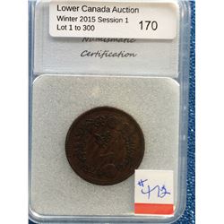 Japan 1 Sen Year 13 (1880); NNC certified AU-55.