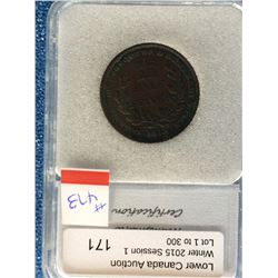 Essequibo & Demerary 1/12 Stiver 1813; NNC certified VF-35.