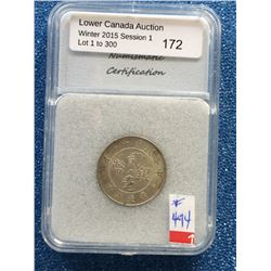 China Kwangtung 20 Cents 1922 Year 11; NNC certified MS-64. Y # 423.