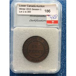 Australia 1 Penny 1934; NNC certified XF-45.