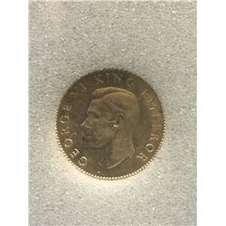 New Zealand 3 Pence 1942; NNC certified MS-62.