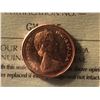 Image 2 : Canada one cent 1965 ,Large Beads Blunt 5 Red MS-64 ICCS