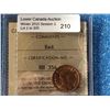 Image 2 : Canada one cent 1938 red MS-64 ICCS