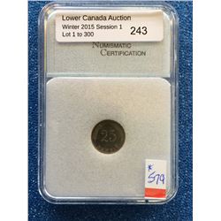 Finland 25 Pennia 1930-S; NNC certified MS-62. KM # 25.