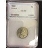 Image 3 : 5 cents 1922; NNC certified MS-60.