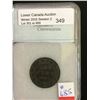 Image 2 : 1 cent 1882H; NNC certified XF-40 and 1886; NNC certified VF-30. Lot of 2 coins.