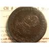 Image 1 : Breton # 985, Charlton # WE13 Token Cossack Penny VF, ICCS