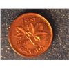 Image 3 : 1 cent 1949; ICCS certified MS-63 Red, A Off Denticle.
