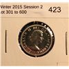 Image 1 : 10 cents 1955 in Bright Choice Proof Like.