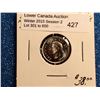 Image 1 : 10 cents 1947 Maple Leaf in Choice Bright Uncirculated MS-64.