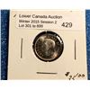 Image 1 : 10 cents 1943 in Bright Uncirculated MS-63.