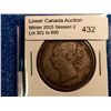 Image 1 : Newfoundland 50 cents 1874 in Very-Good 8.