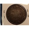 Image 2 : Newfoundland 50 cents 1874 in Very-Good 8.