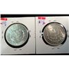 Image 2 : USA silver Morgan lot of two coin 1903 p  and 1921  mint state