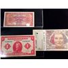 Image 1 : Belgium 5 Francs 1943 VF, Netherlands 1 Gulden 1943 VF and 1 Irish Hospital Sweepstake Ticket comple