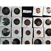 Image 1 : Canada and newfoudland one cent, lot of 22 coins from 1920 to 2009 plus one large blank cent
