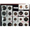Image 2 : Canada and newfoudland one cent, lot of 22 coins from 1920 to 2009 plus one large blank cent