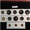 Image 4 : Canada and newfoudland one cent, lot of 22 coins from 1920 to 2009 plus one large blank cent