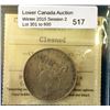 Image 2 : 50 cents 1871H: ICCS EF-40 Cleaned.