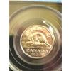 Image 2 : 5 cents 1954, CCCS MS-66; Shoulder Fold, Missing Chrome. solo highest graded.