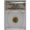 Image 1 : 2015 $5.00 GOLD AMERICAN GOLD EAGLE, ANACS MS-70!