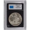 Image 1 : 1875-S TRADE DOLLAR, CCGS GEM BU NICE!  WHITE