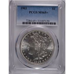 1903 MORGAN DOLLAR PCGS MS65+