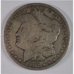1902-S MORGAN DOLLAR G/VG