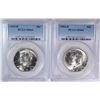 Image 1 : 2-1964-D KENNEDY HALF DOLLARS PCGS MS64