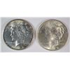Image 1 : 1923-P,D PEACE DOLLARS BU