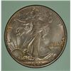 Image 2 : 1943 WALKING LIBERTY HALF DOLLAR GEM BU + COLOR!