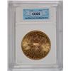 Image 4 : 1893-S $20.00 GOLD LIBERTY CCGS GRADED GEM BU, RARE