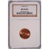Image 1 : 1974-D LINCOLN CENT NGC MS-66 RD ( NGC ERROR IN LABELING ) MARKED AS AN"S"