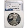 Image 1 : 1991-S ASE PCI GRADED PERFECT PROOF DCAM