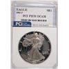 Image 1 : 1993-P ASE PCI GRADED PERFECT PROOF DCAM