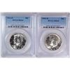 Image 1 : 2-1964-D KENNEDY HALF DOLLARS PCGS MS64