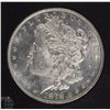 Image 2 : 1878 8F MORGAN SILVER DOLLAR, CCGS GEM BU NICE!