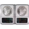 Image 2 : ( 2 ) 2004 AMERICAN SILVER EAGLE, NGC MS-69