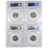 Image 2 : Lot of 4 1940 Jefferson Nickels PCGS MS-65 FULL STEPS