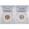 Image 1 : 1939 REVERSE OF 1940 & 1947-D JEFFERSON NICKELS, PCGS MS-65