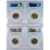 Image 2 : LOT OF ( 4 ) 1941-D JEFFERSON NICKELS, PCGS MS-65 FULL STEPS