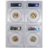 Image 2 : (2) 1944-D PCGS MS66 & (2) 1945-P PCGS MS-65 JEFFERSON NICKELS