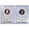 Image 1 : ( 2 ) 2004-S IOWA STATE QUARTERS, PCGS PR-70 DCAM