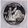 Image 2 : 2005-S CALIFORNIA SILVER STATE QUARTER, PCGS PR-69 DCAM