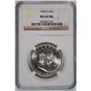 Image 1 : 1949-D FRANKLIN HALF DOLLAR, NGC MS-64 FBL