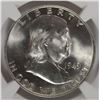Image 2 : 1949-D FRANKLIN HALF DOLLAR, NGC MS-64 FBL