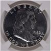 Image 2 : 1962 FRANKLIN HALF DOLLAR, NGC PF-67