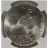 Image 3 : 1923 PEACE SILVER DOLLAR, NGC MS-66  TOUGH!