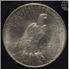 Image 3 : 1923-D PEACE SILVER DOLLAR, CCGS CHOICE BU,   SEMI-KEY
