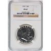 Image 1 : 1957 FRANKLIN HALF DOLLAR, NGC PF-67  SUPERB